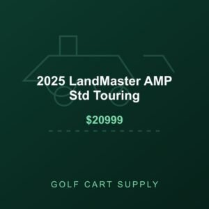 2025 LandMaster AMP Std Touring from Golf Cart Supply