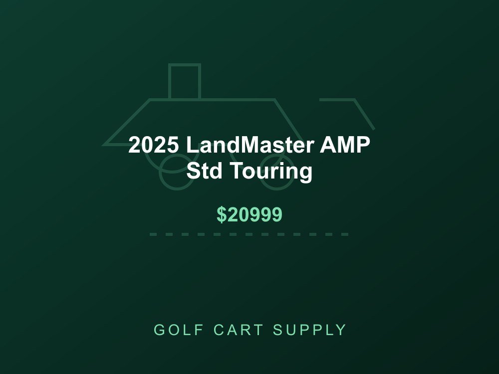 2025 LandMaster AMP Std Touring from Golf Cart Supply