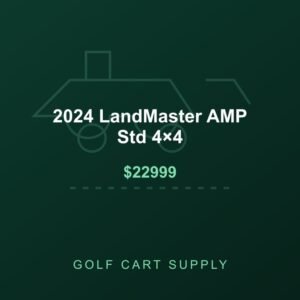 2024 LandMaster AMP Std 4×4 from Golf Cart Supply