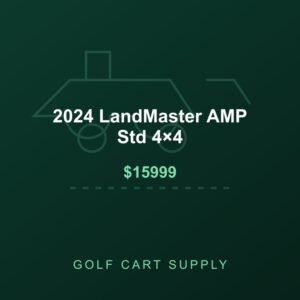 2024 LandMaster AMP Std 4×4 from Golf Cart Supply