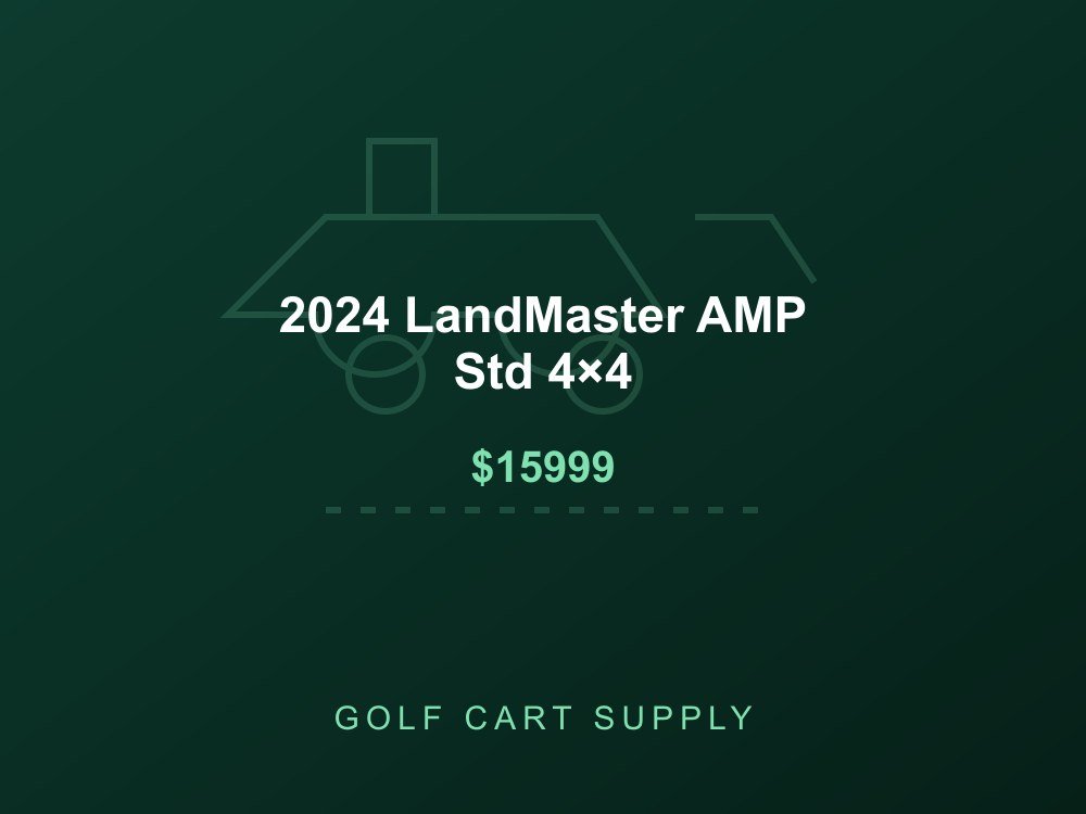 2024 LandMaster AMP Std 4×4 from Golf Cart Supply