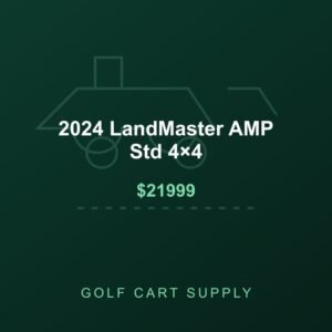 2024 LandMaster AMP Std 4×4 from Golf Cart Supply