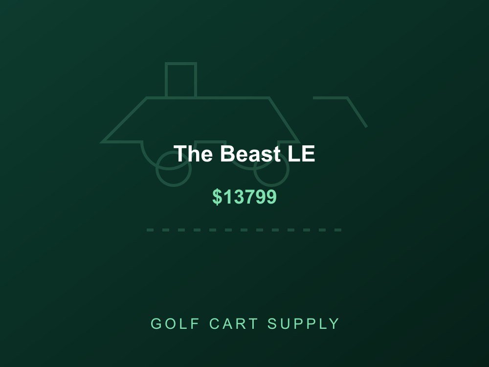 The Beast LE from Golf Cart Supply
