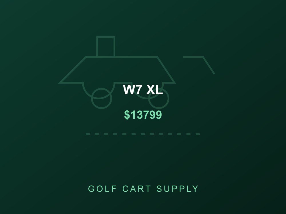 W7 XL from Golf Cart Supply