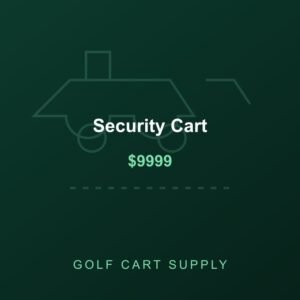 Security Cart from Golf Cart Supply