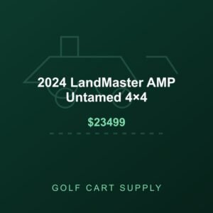 2024 LandMaster AMP Untamed 4×4 from Golf Cart Supply
